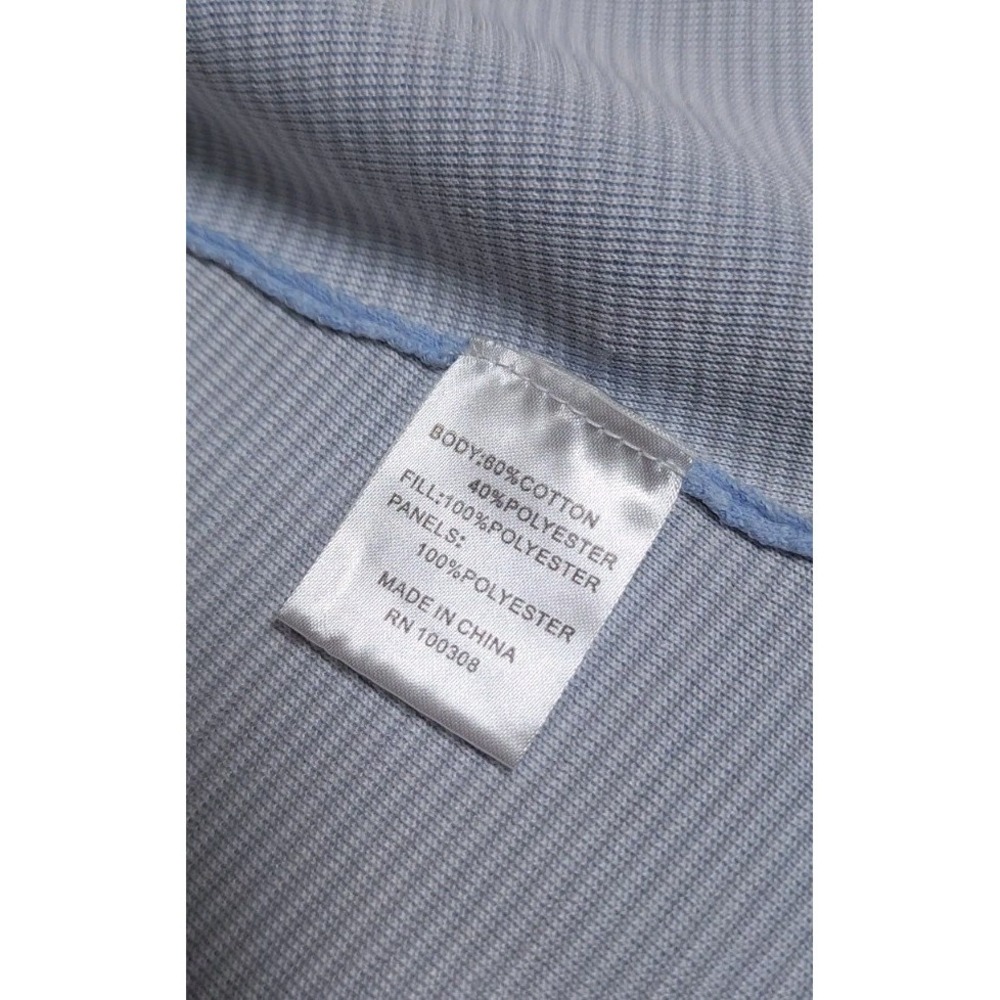 Peter Millar Vest Womens XL Gray Blue Quilted Jacket Full Zip Golf - Picture 8 of 11